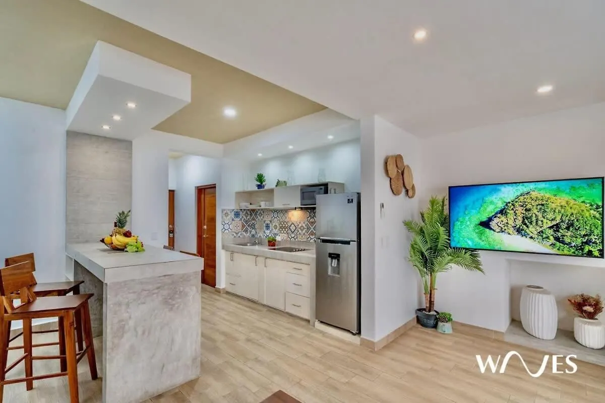 4 Bedroom Spacious Exclusive Townhouse With Private Rooftop And Pool Navio Tulum By Waves Villa