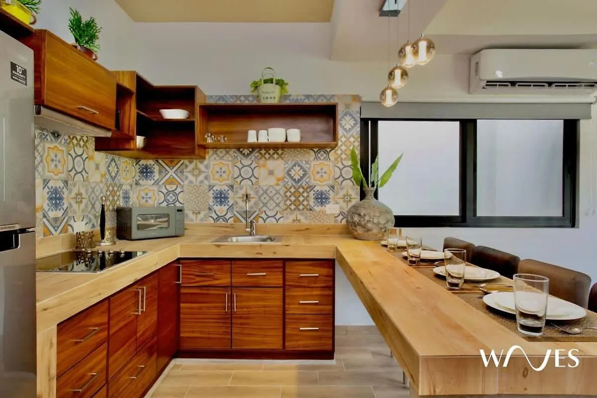 Villa 4 Bedroom Spacious Exclusive Townhouse With Private Rooftop And Pool Navio Tulum By Waves Messico